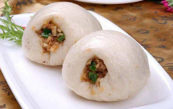 龙游葱花馒头笋干肉馅馒头 丰收购